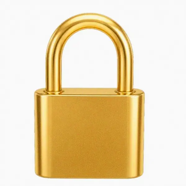 Orange padlock — Luckland