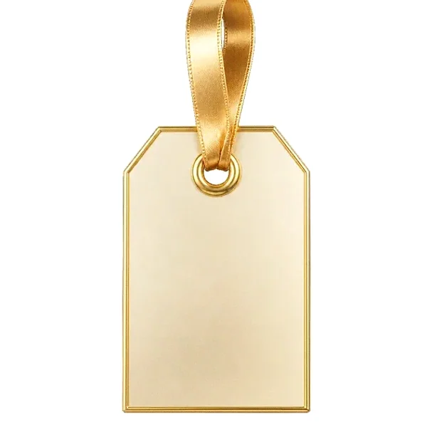 Blank gift tag — Luckland