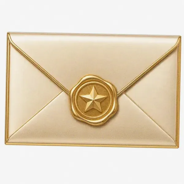 Sealed wax envelope — Luckland