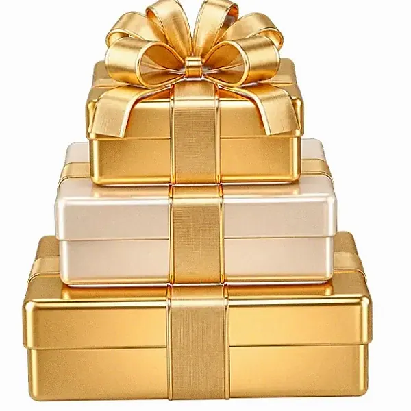 Stacked gift boxes — Luckland