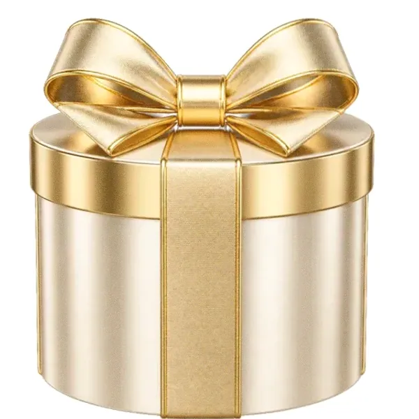 Round gift box — Luckland