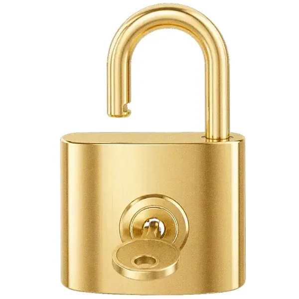 Open padlock — Luckland