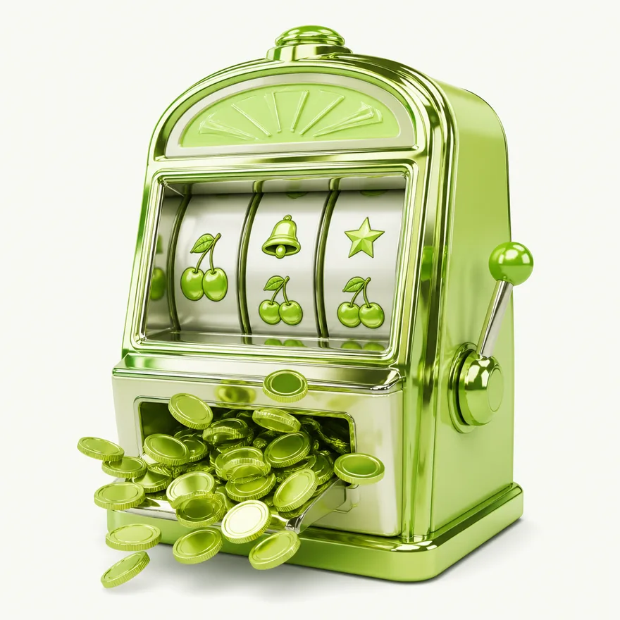 Spinning slot machine — Luckland