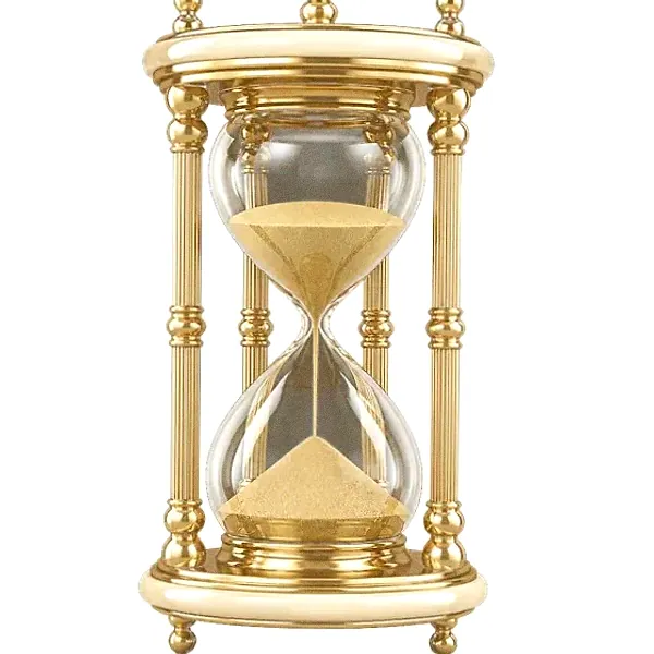 Ornate hourglass — Luckland