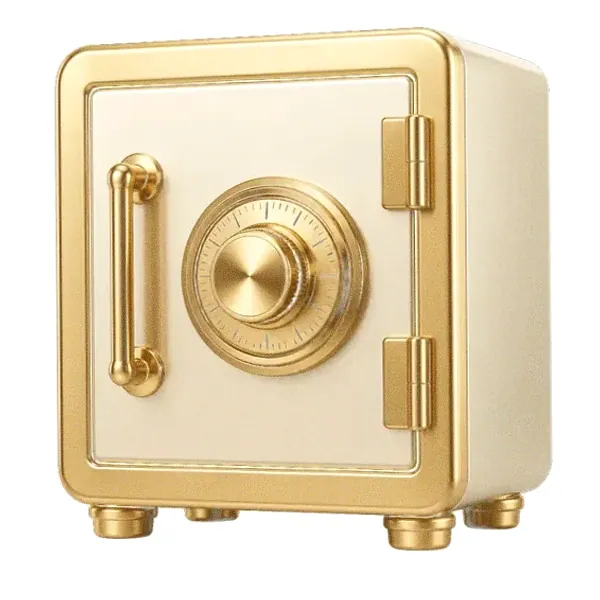 Orange combination safe — Luckland