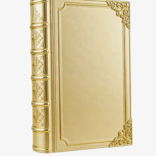 Leather-bound book — Luckland