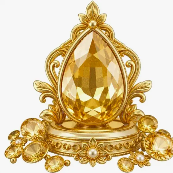 Faceted gemstone — Luckland
