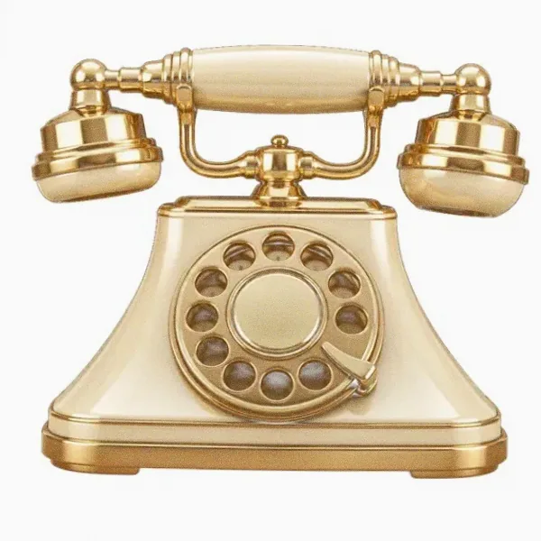 Rotary telephone — Luckland